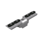 4169, 4169-Black - Living Hinge Assemblies - 10 Series - 90 deg Living Hinge w/ Corner Bracket