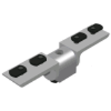 4322, 4322-Black - Living Hinge Assemblies - 15 Series - 90 deg Living Hinge w/ Corner Brackets