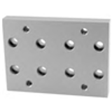 2147 - Heavy-Duty Flange Mount Caster Base Plate