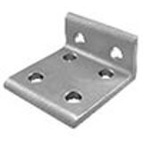 4175, 4375, 4175-Black, 4375-Black - Joining Plates - 6 Hole Inside Corner Bracket