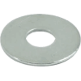 19-6041, 19-6042, 3860, 3861_m - Flat Washers, Bright Zinc