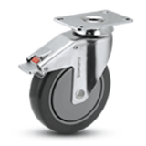 Chrome Hospital CH Series - Chrome Medical Cart and Hospital Caster