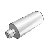 LSHGEM - g6实心高精度导向轴 一端内螺纹+一端台阶外螺纹带退刀槽型