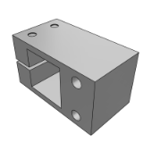 FCSBAW - 支柱固定夹--方孔型 带螺纹垂直/平行型