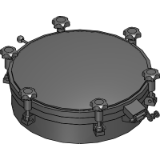 Circular Cover Type LKDC-LP - Access Tank Cover