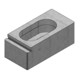 AMF 6363-**-012-2 - Auflage-Anschlagleiste, schmal