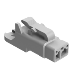 ATM04-2P-CAP - Dust cap for 2 position receptacle, grey