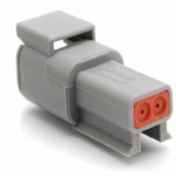 ATM04-2P-XXX - Receptacle, 2 Pin, ATM Series