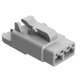 ATM04-3P-CAP - Dust cap for 3 position receptacle, grey