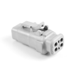 ATM06-4S-SR01XX - ATM06-4S-SR01GY 4-Way Plug, Female with Strain Relief