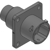 RTS010N6P03 - Jam Nut Receptacle