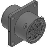 RTS012N10S03 - Jam Nut Receptacle