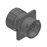 RTS014N8SHEC03 - Square Flange Receptacle