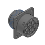 RTS016N09S03 - Square Flange Receptacle