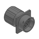 RTS016N19PHEC03 - Square Flange Receptacle