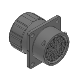 RTS016N26SHEC03 - Square Flange Receptacle