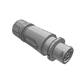 RTS1BS10N3S03 - ECOMATE, Receptacle, Back Shell, Size 10, 3POS, Socket