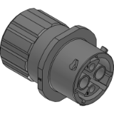 RTS1BS12N2SHEC03 - Inline Receptacle w Endcap