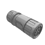 RTS6BS18N103S03 - Ecomate Aquarius, Plug, Back Shell, Size 18, 10+3POS, Socket