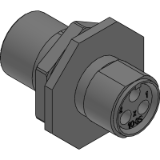 RTS710N3P03 - Jam Nut Receptacle