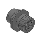 RTS716N4PHEC03 - Jam Nut Receptacle