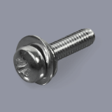 DIN 6900-2 Z3-1 Z - Pozidriv SEMS screws with waved spring washer and flat washer