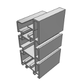 LE-45*100 - Aluminium Speed Chain Profile